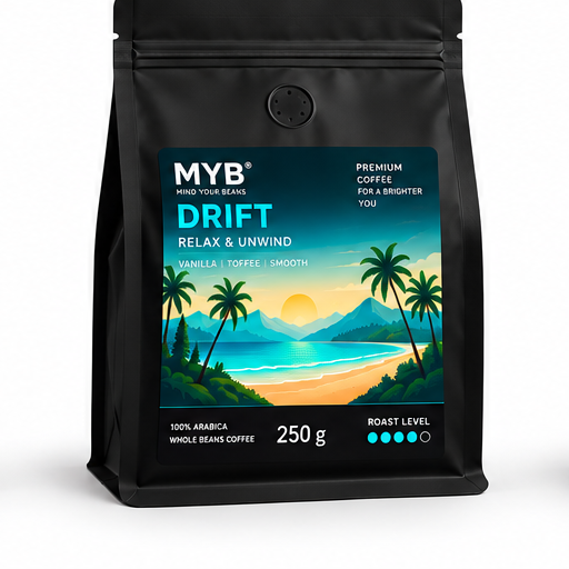 Mind Your Beans DRIFT – kawa specialty na dzień bez planu, paczka 250 g