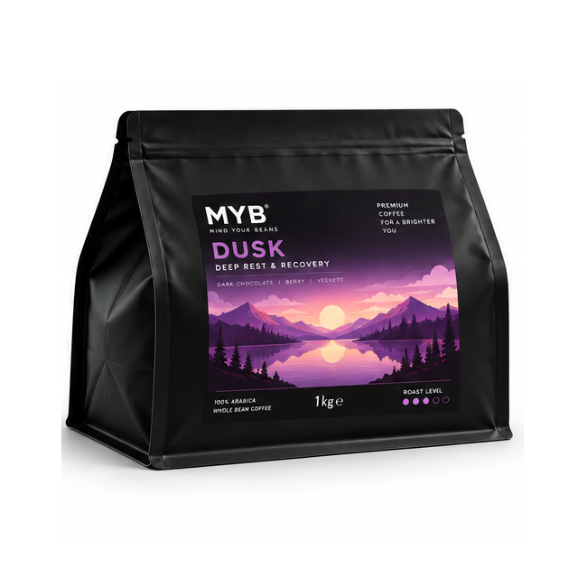 Mind Your Beans DUSK – kawa bezkofeinowa specialty, paczka 1 kg