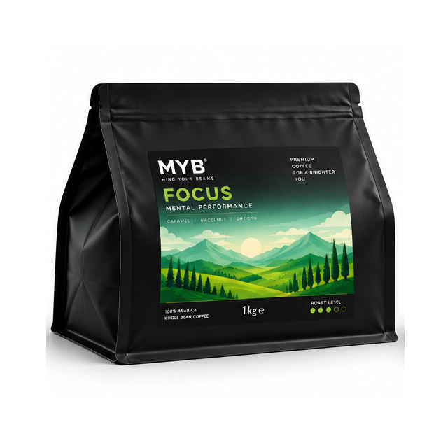 Mind Your Beans FOCUS – kawa specialty do pracy w skupieniu, paczka 1 kg