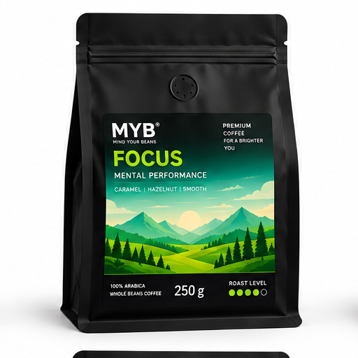Mind Your Beans FOCUS – kawa specialty do pracy w skupieniu, paczka 250 g