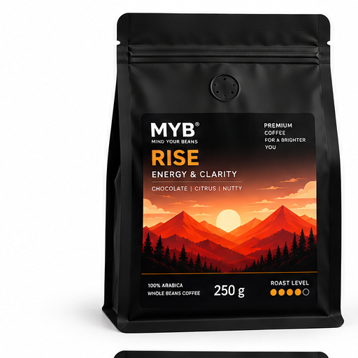 Mind Your Beans RISE – kawa specialty na początek dnia, paczka 250 g
